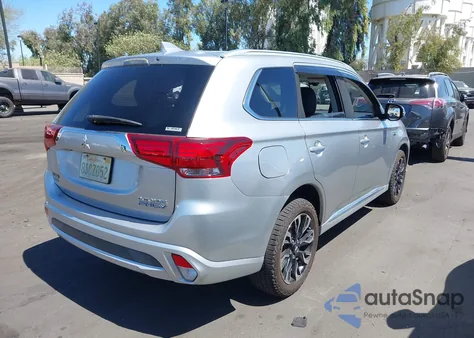 2018 Mitsubishi Outlander Phev Gt/Sel z USA, uszkodzony, nr VIN JA4J24A5XJZ612746